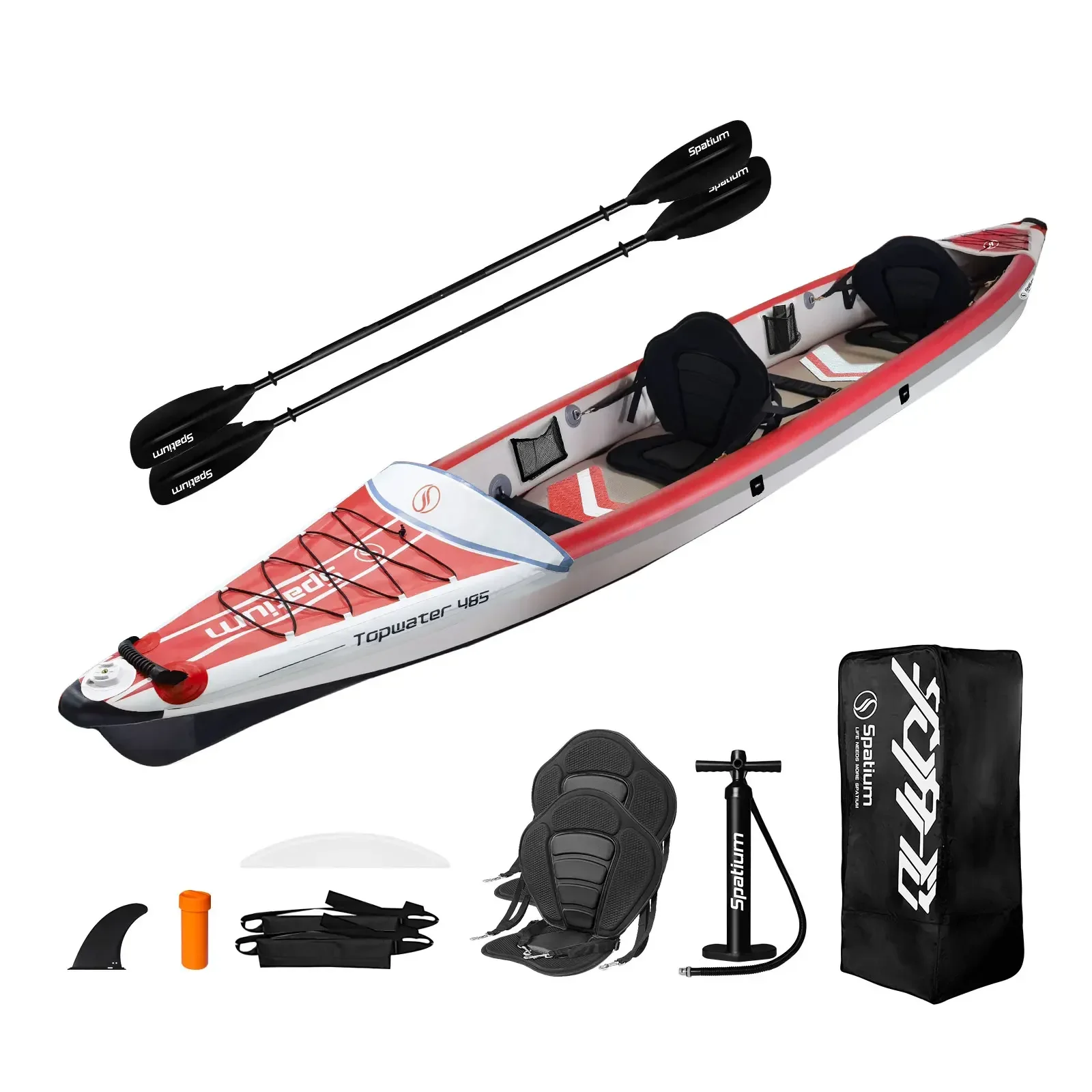 Fishing Boat Seat - Spatium Inflatable Kayak PVC Fishing Boat