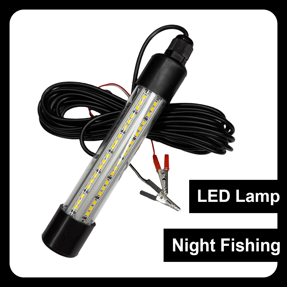 Fishing Boat Depth Finder - Led Underwater Fishing Light Fish Finder