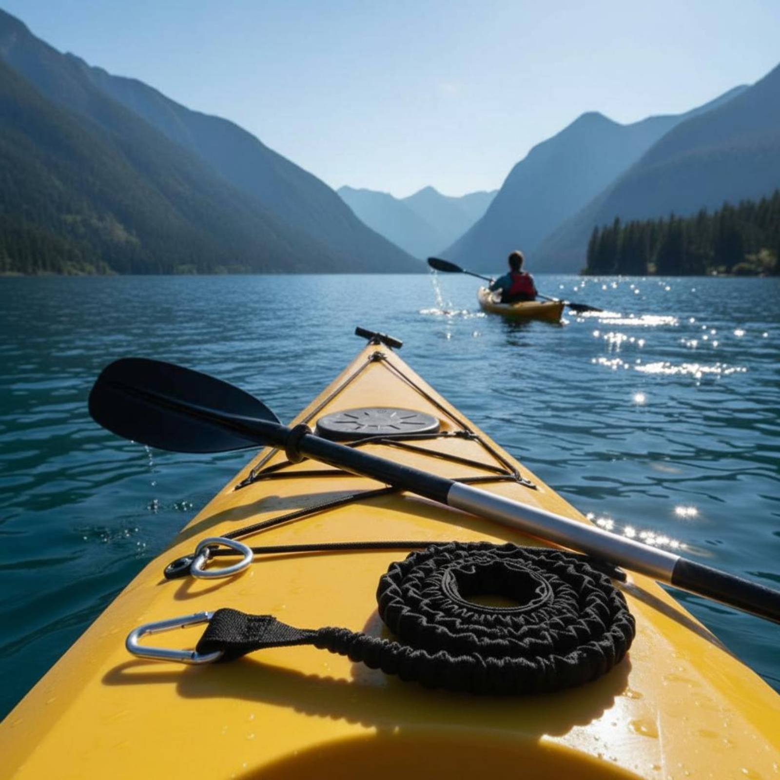 Kayak Paddle Leash Anti-Loss S - Fishing Boat Oar recension och pris