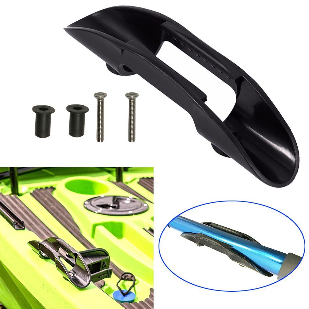 Black Canoe Boat Deck Mount Ma - Fishing Boat Oar recension och pris