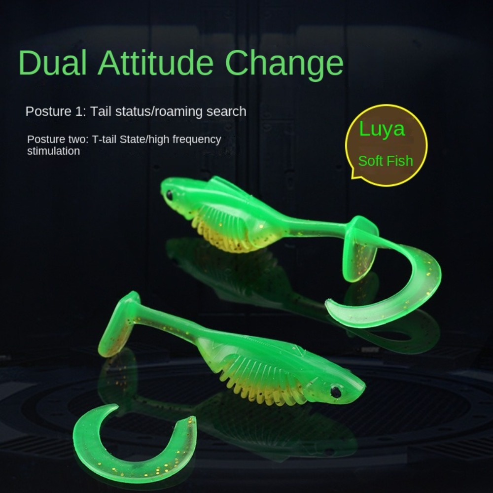 10PCS PVC Fishing Soft Lures 6 - Fishing Boat Trailer recension och pris