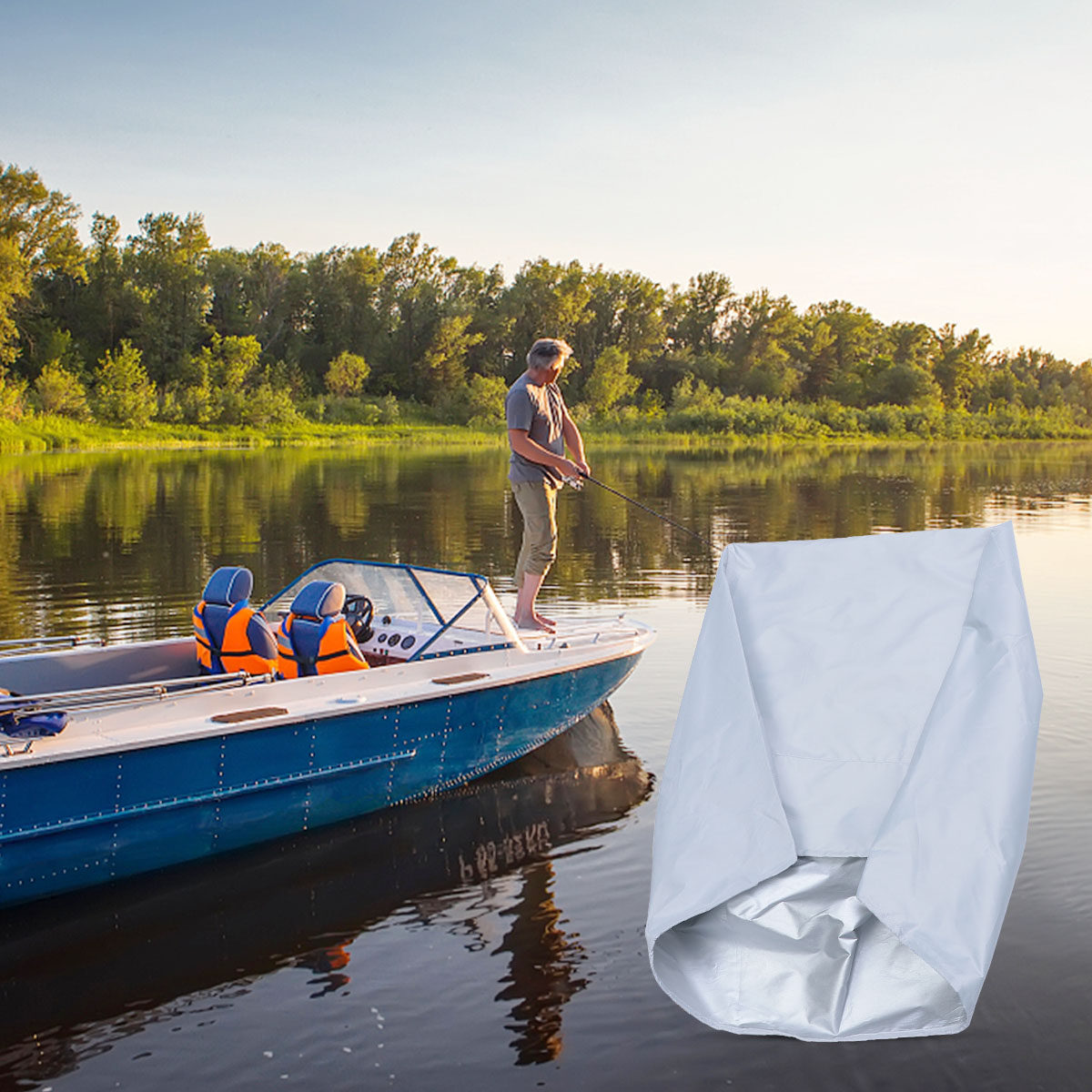 Universal Boat Seat Cover 210D - Fishing Boat Seat recension och pris