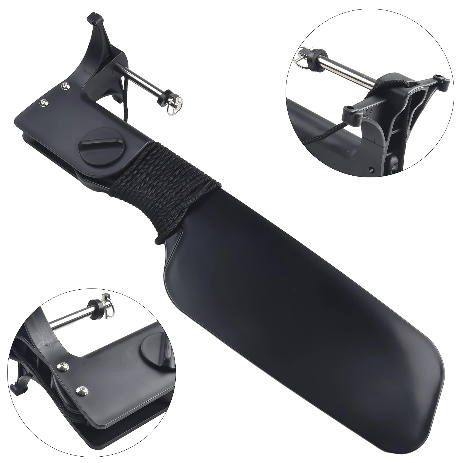 For Kayak Big Tail Rudder with - Fishing Boat Steering Wheel recension och pris