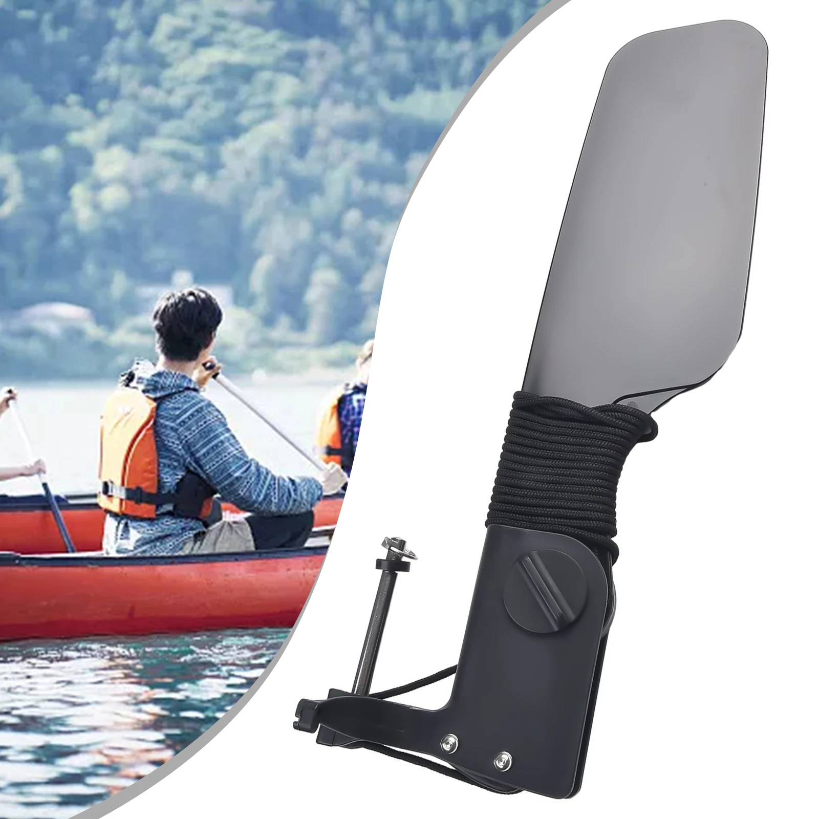 For Kayak Big Tail Rudder with - Fishing Boat Steering Wheel recension och pris